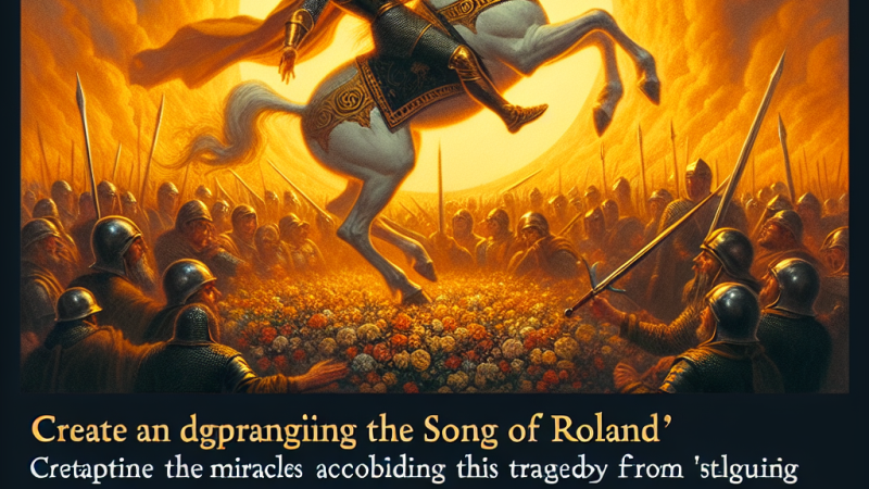 Okoliczności śmierci Rolanda i znaczenie towarzyszących im cudów