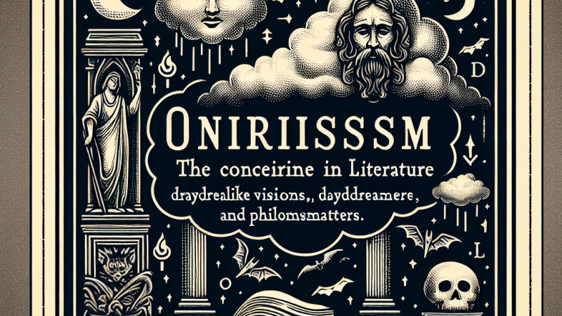 Oniryzm w utworach literackich