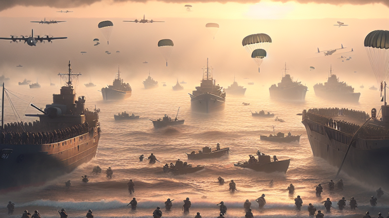 Operacja lądowania w Normandii