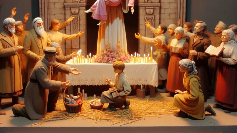 Opieka i poświęcenie bohaterów literackich w "Quo vadis" i innym tekście literackim