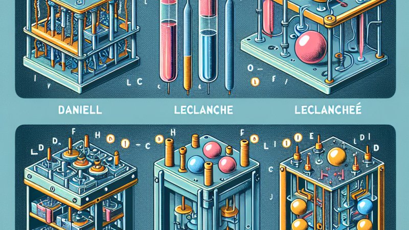 Opis budowy i zasady działania ogniw: Daniella, Leclanchego i Volty.