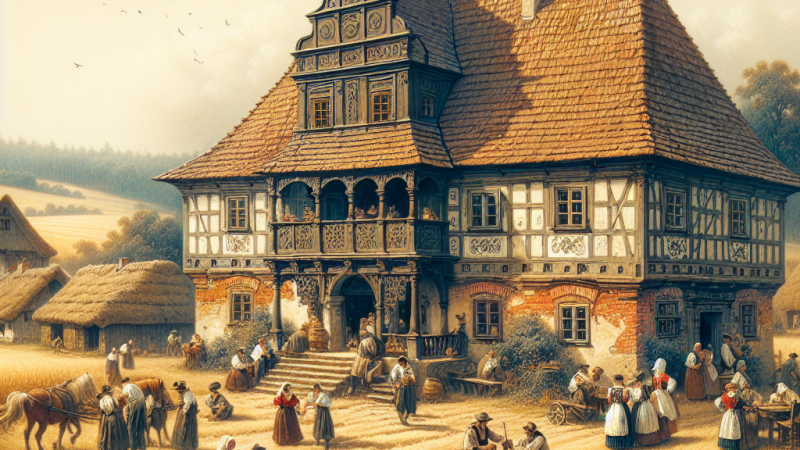 Opis dworku w soplicowie