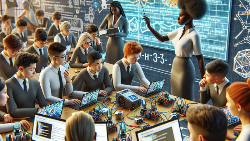 Opis działań szkoły pod kątem nowoczesnych technologii