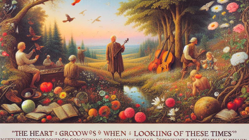 Opis i analiza pieśni Jana Kochanowskiego „Serce roście patrząc na te czasy”