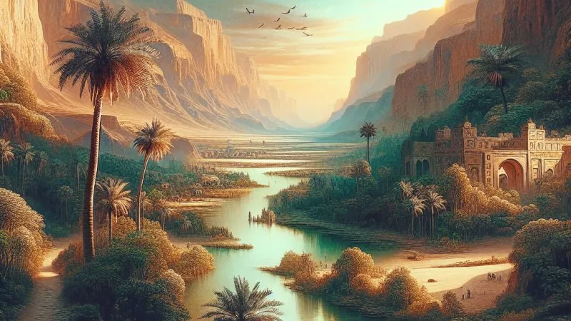 Opis Medinet el-Fajum