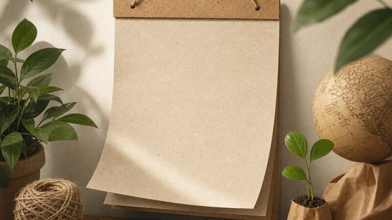 Opis produktu: Kalendarze jednodzielne z papieru ekologicznego