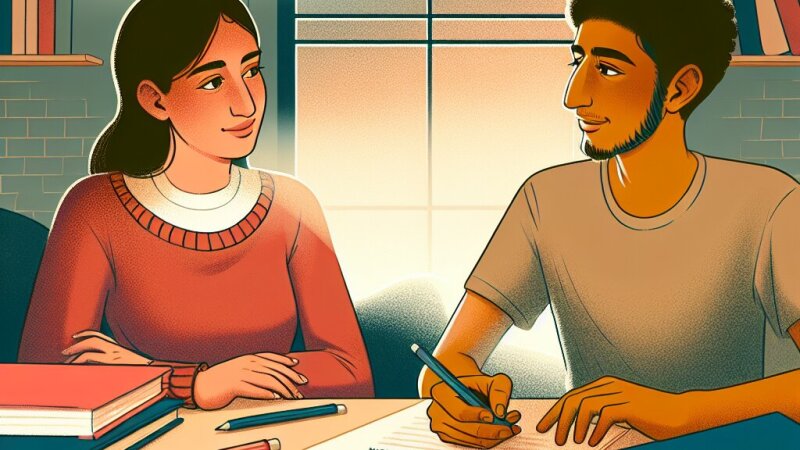 Opis przyjaciela po niemiecku