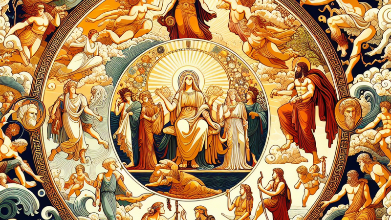 Opisz greckich bogów