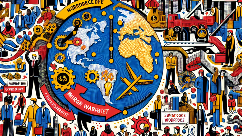 Opisz migracje na rynku pracy w Polsce oraz w innych krajach Europy