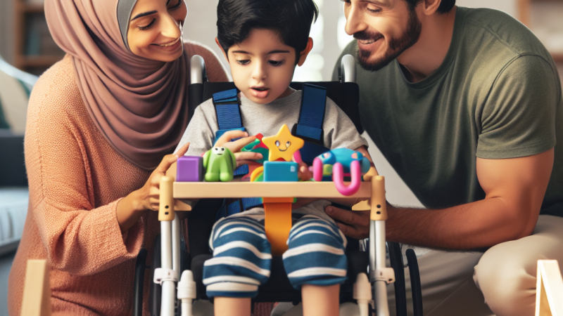 Opisz przykładowe funkcjonowanie rodziny z dzieckiem z niepełnosprawnością - porażeniem mózgowym wiek dziecka 5 lat