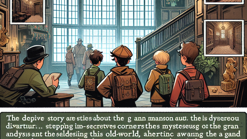 Opowiadanie detektywistyczne o tajemniczej rezydencji.