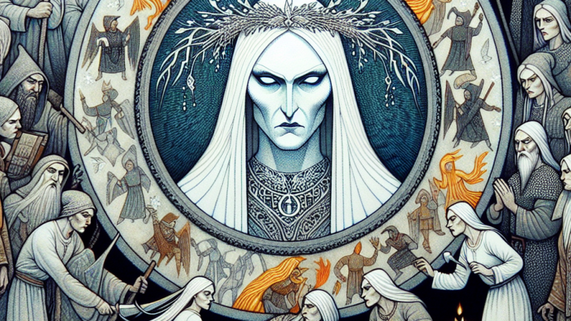 Opowiadanie o obrzędzie Dziadów na którym zjawiła się biała czarownica z "Opowieści z Narnii"