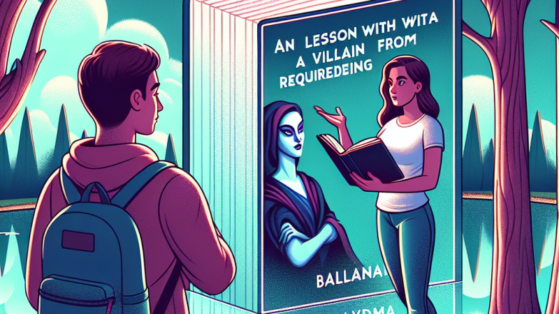 Opowiadanie o spotkaniu z bohaterem z lektury obowiązkowej, którego można określić jako 'czarny charakter'