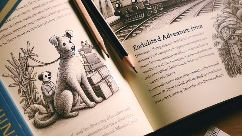 Opowiadanie o wydarzeniu z lektury "O psie który jeździł koleją"