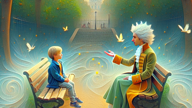 Opowiadanie twórcze: Moje spotkanie z Małym Księciem