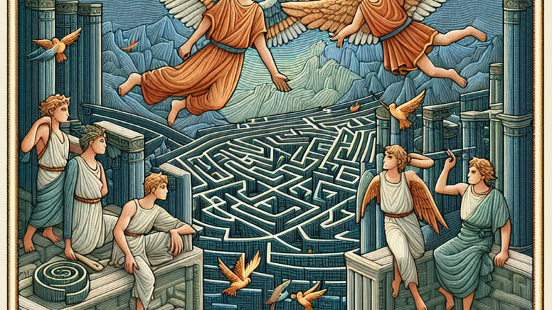 Opowiadanie twórcze - dalsze losy Dedala.