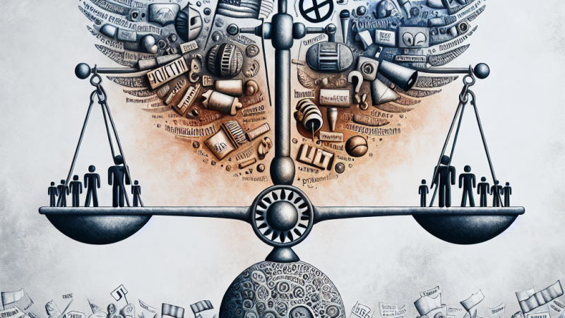 Optymalny zakres wolności słowa i jego ograniczenia: moje stanowisko.