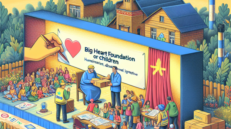 Organizacje pozarządowe tj. 'Fundacja Wielkie Serce dla dzieci' w Krośnie