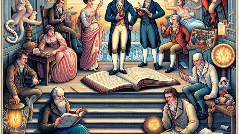 Ośmieszanie w satyrach Ignacego Krasickiego - analiza dzieł