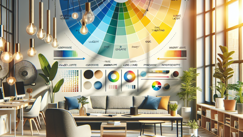 Oświetlenie i kolorystyka w środowisku pracy - analiza i zasady poprawnego wykorzystania.