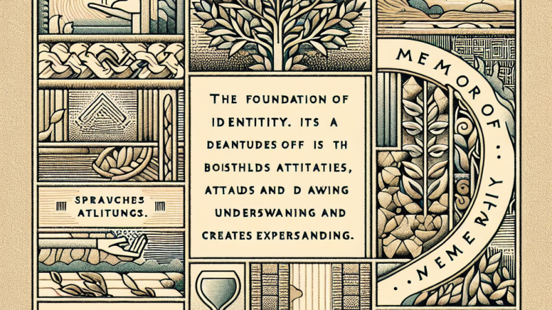 Pamięć o przeszłości.