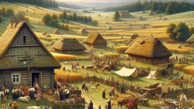 Panoramiczny obraz społeczności wiejskiej w literaturze polskiej