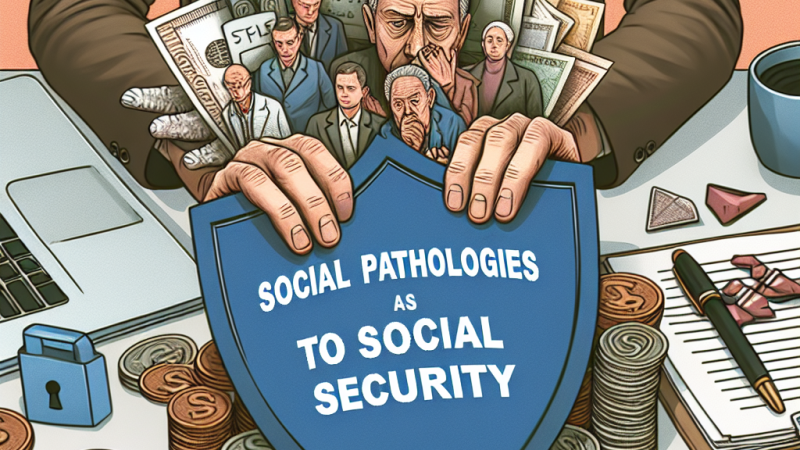 Patologie społeczne jako zagrożenie dla bezpieczeństwa społecznego.