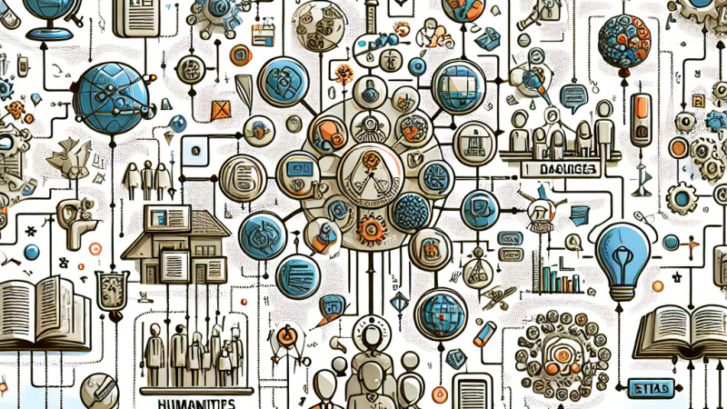 Pedagogika w systemie nauk - mapa myśli
