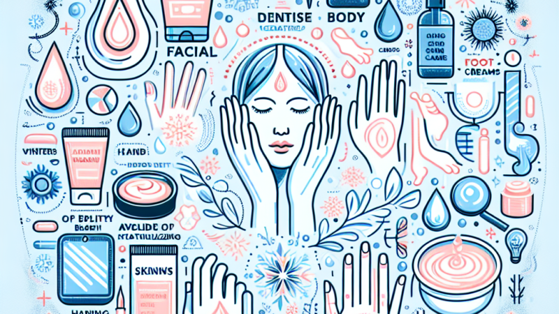 Pielęgnacja skóry wrażliwej w zimie: twarz, ciało, stopy i dłonie.