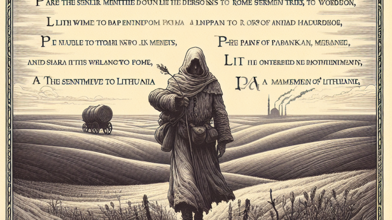 „Pielgrzym” Adama Mickiewicza – analiza i interpretacja sonetu