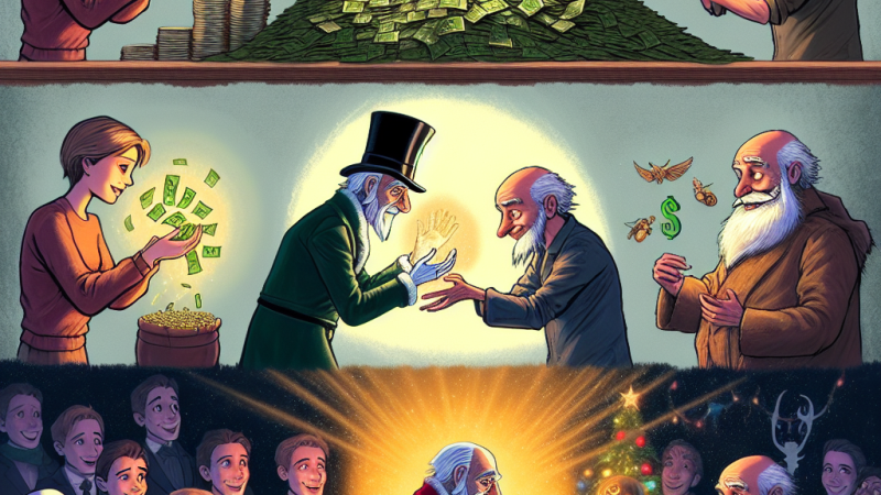 Pieniądze jako najważniejsza wartość w życiu człowieka? "Opowieść wigilijna".