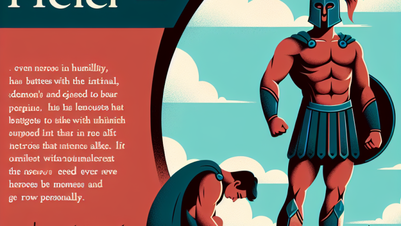 Pięta Achillesa - Opowiadanie inspirowane mitem