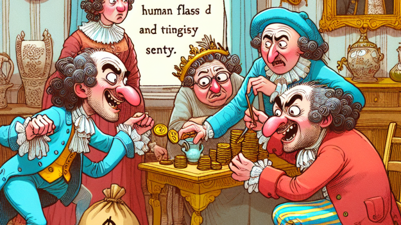 Plan wydarzeń komedii pt. "Skąpiec" Moliera