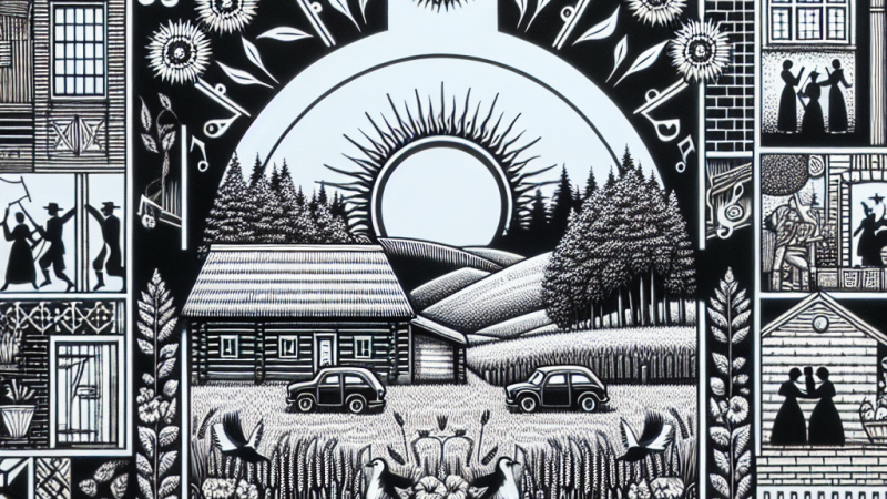 Pochwała polskiej wsi, zawarta w ,,Pieśni Świętojańskiej o Sobótce” Jana Kochanowskiego