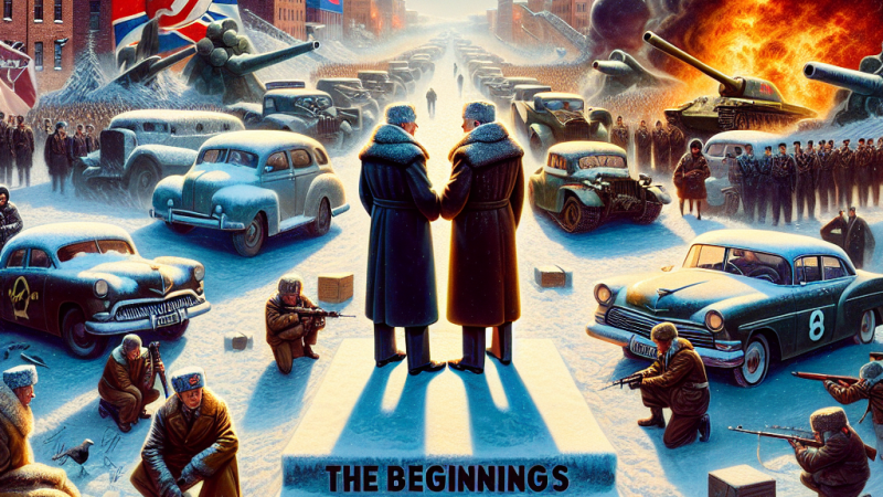 Początki zimnej wojny: rywalizacja między dwoma blokami