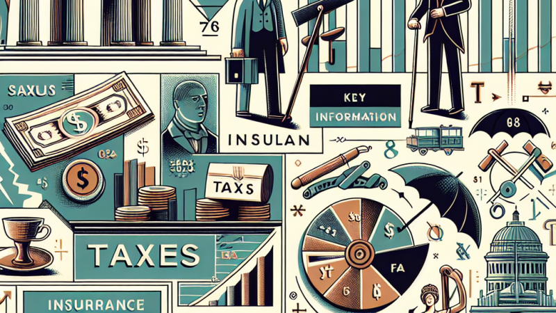 Podatki i ubezpieczenia: Przegląd kluczowych informacji