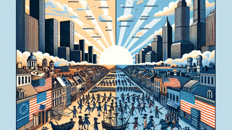 Podobieństwa i różnice rewolucji amerykańskiej i francuskiej z końca XVIII wieku: analiza polityczno-społeczno-gospodarcza