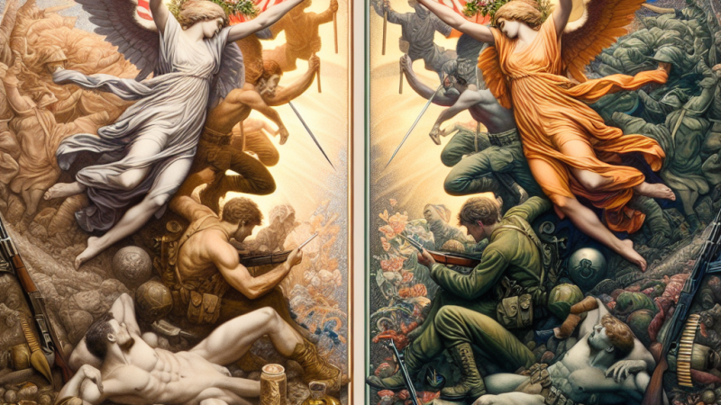 Podobieństwo postaw wobec walki w wierszu "Do młodych" Adama Asnyka i "Glorii victis" Orzeszkowej