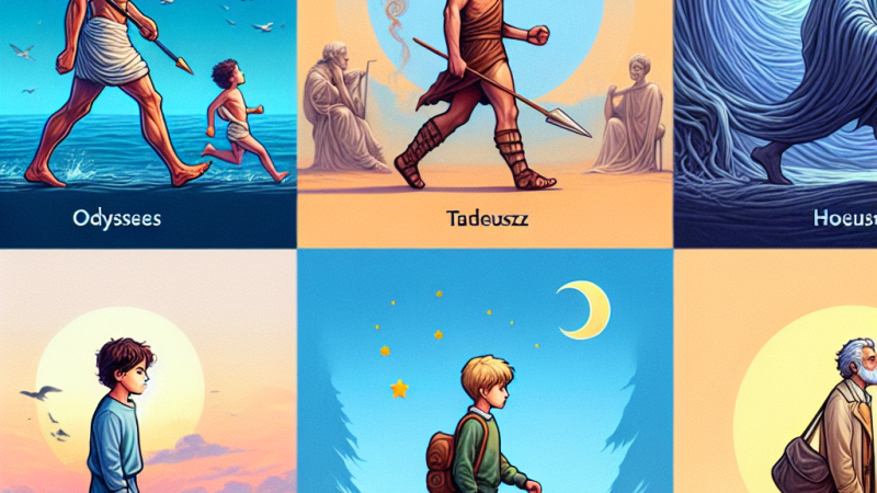 Podróż niejedno ma imię… Znaczenie podróżowania w życiu wybranych bohaterów literackich