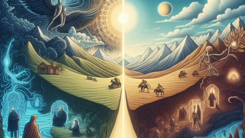 Podróż w wymiarze rzeczywistym i wewnętrznym - analiza na podstawie "Kordiana" Juliusza Słowackiego.