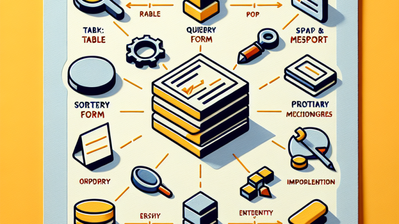 Podstawowe pojęcia dotyczące baz danych: wyjaśnienie.