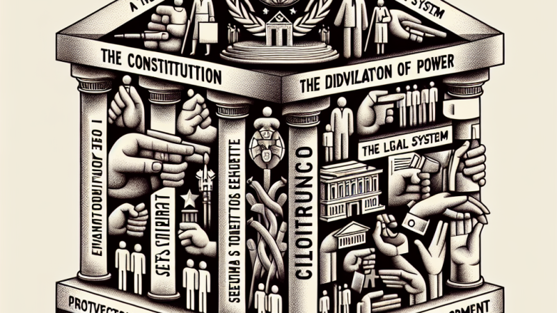 Podstawy organizacji państwa, zasady funkcjonowania i funkcje władzy państwowej