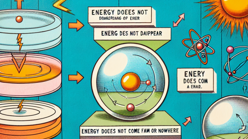 Podstawy Prawa Zachowania Energii - proste wyjaśnienie dla uczniów klas 4-6