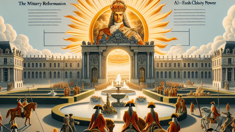 Podstawy sukcesów Ludwika XIV w polityce zagranicznej i wewnętrznej