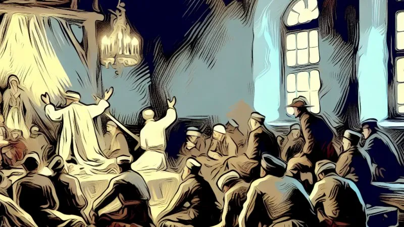 "Pogrzeb kapitana Meyznera" - interpretacja