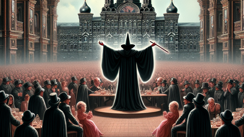 Pokaz czarnej magii Wolanda - streszczenie i interpretacja