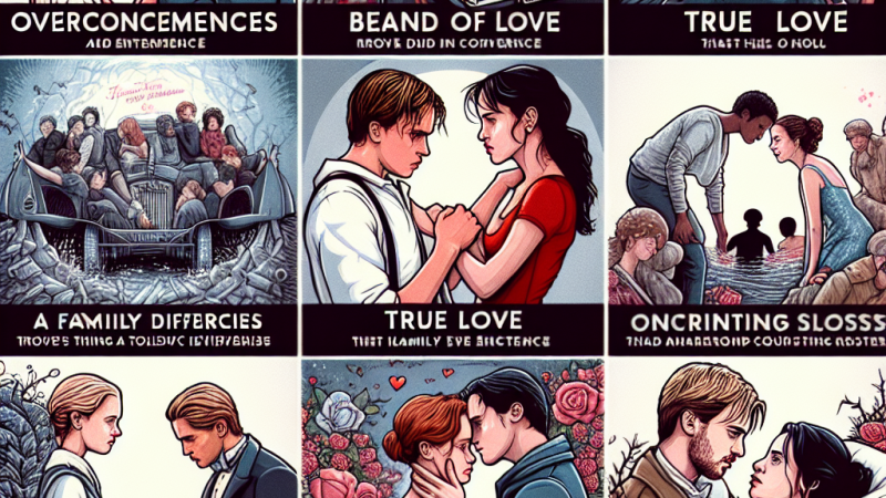 Pokonanie przeszkód przez prawdziwą miłość: przykłady z lektur i filmów