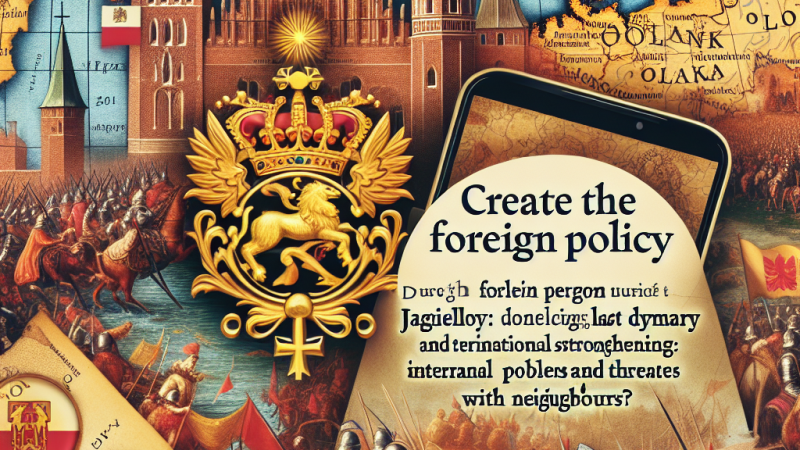 Polityka zagraniczna ostatnich Jagiellonów: Złoty wiek Rzeczpospolitej?