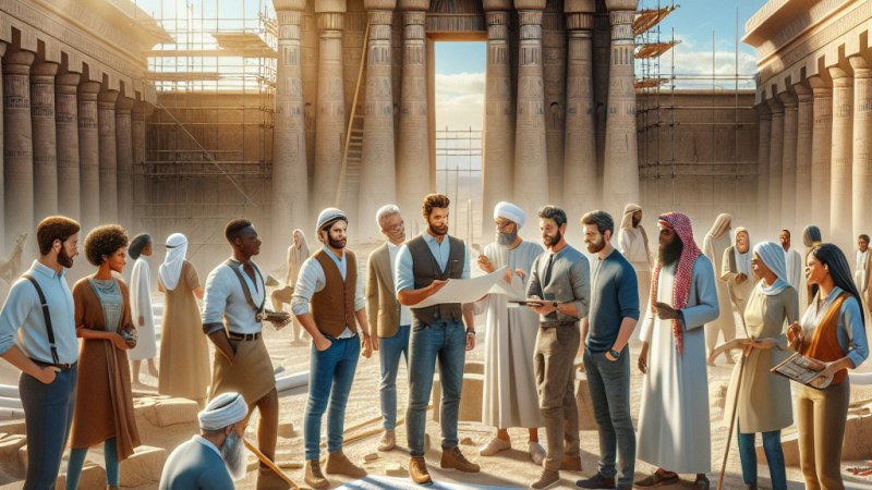 Polscy Archeolodzy i Architekci: Odbudowa Świątyni Hatszepsut w Egipcie