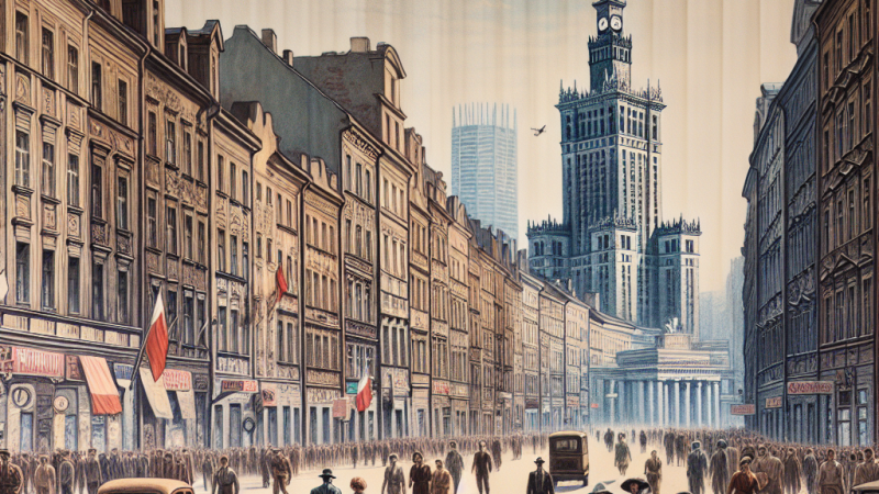 Polska Rzeczpospolita Ludowa w czasach Edwarda Gierka.